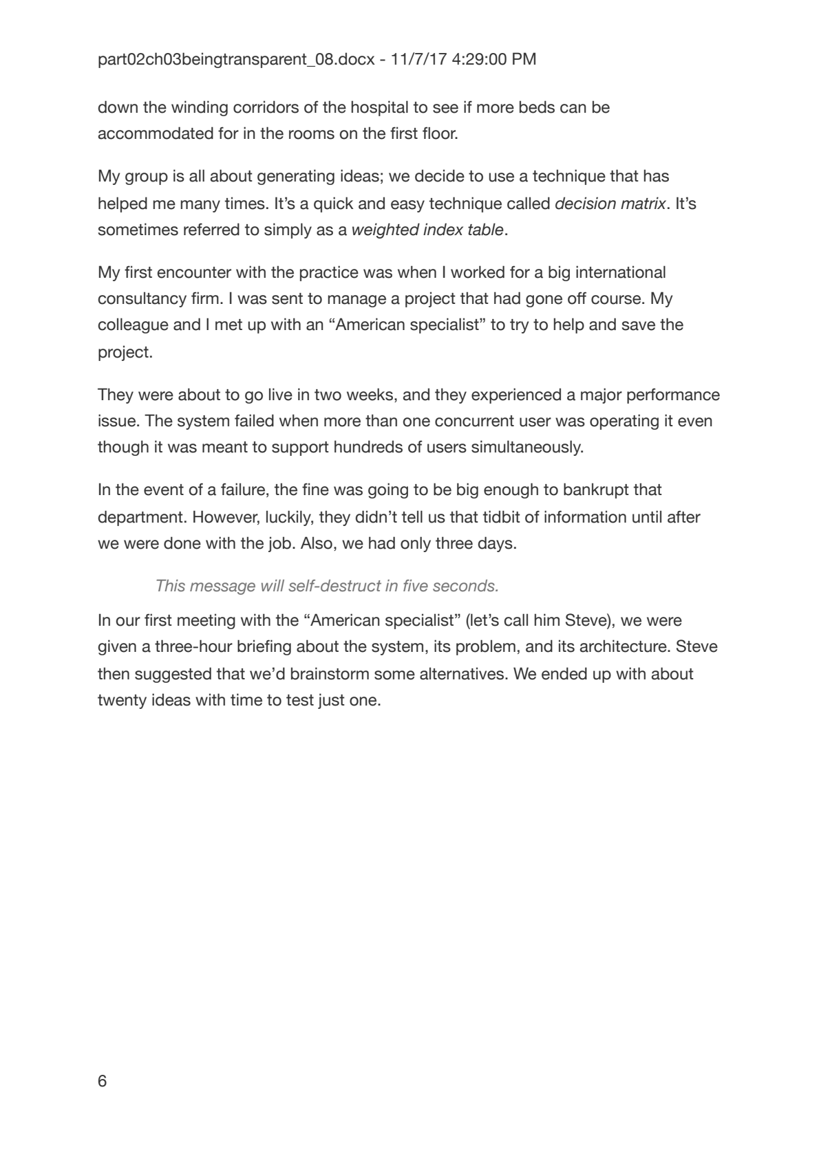 Page 6 of 10 of part02ch03beingtransparent_08.pdf