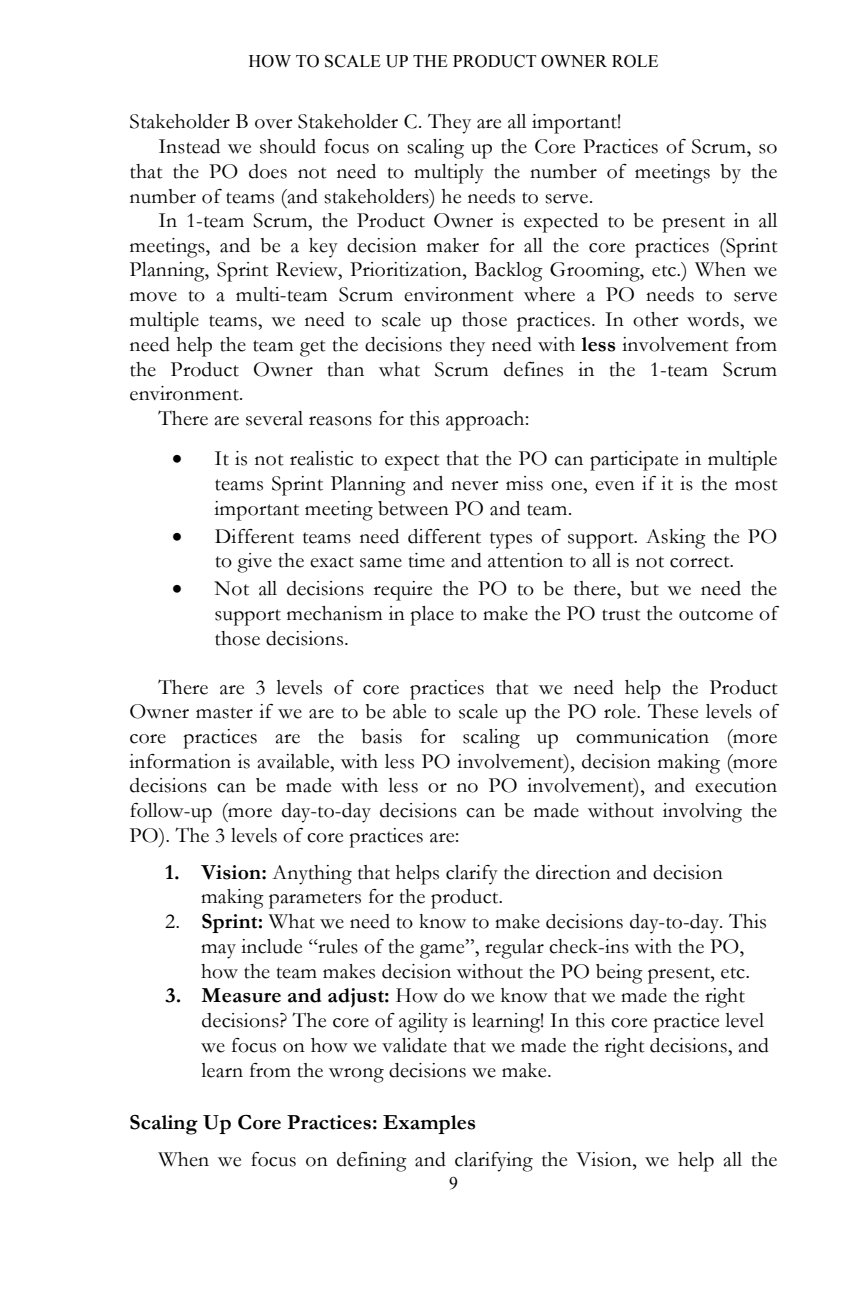 Page 13 of 23 of Module_04_-_Article_-_How_to_scale_up_the_Product_Owner_role_to_serve_multiple_teams_and_multiple_products_without_spending_more_time.pdf